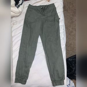 Olive Green Cargo Pants size 2